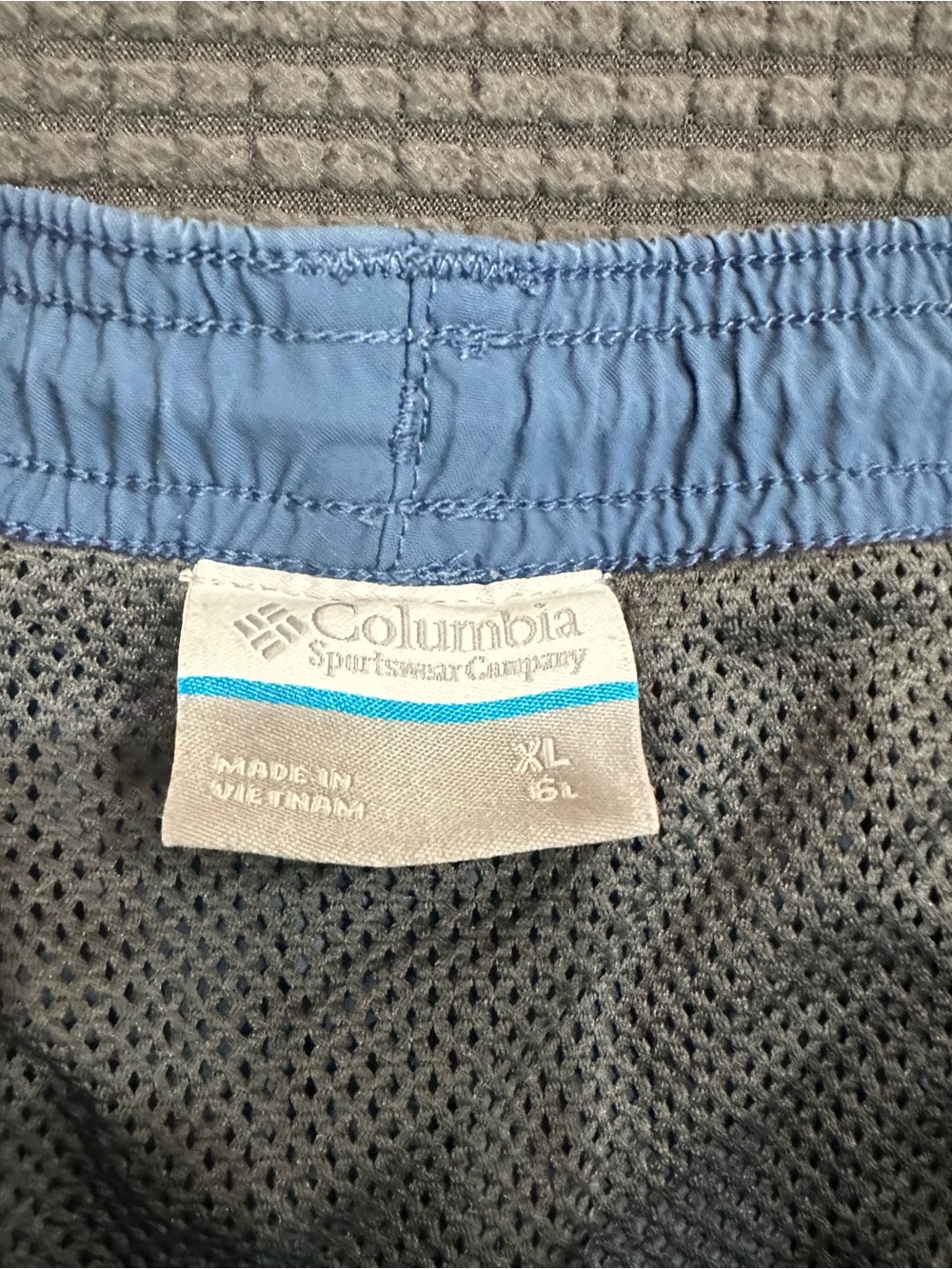 Columbia PFG Omni Shade Blue Fishing Shorts Mens XL 6 Inch Inseam - Picture 3 of 7